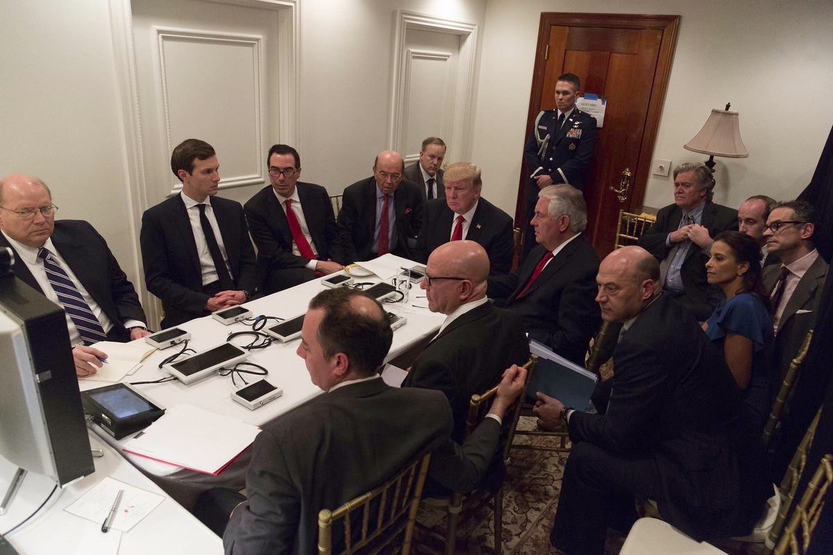 With Syria strike, Trump reassures Republicans on Russia