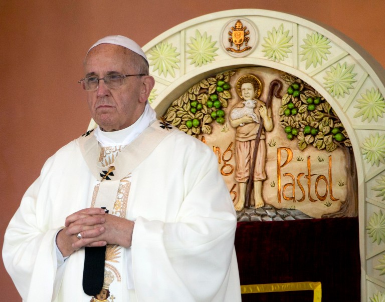 Pope Francis will visit the U.S. from Sept. 22-27, with visits to New York, D.C. and Philadelphia. (AAP Photo)