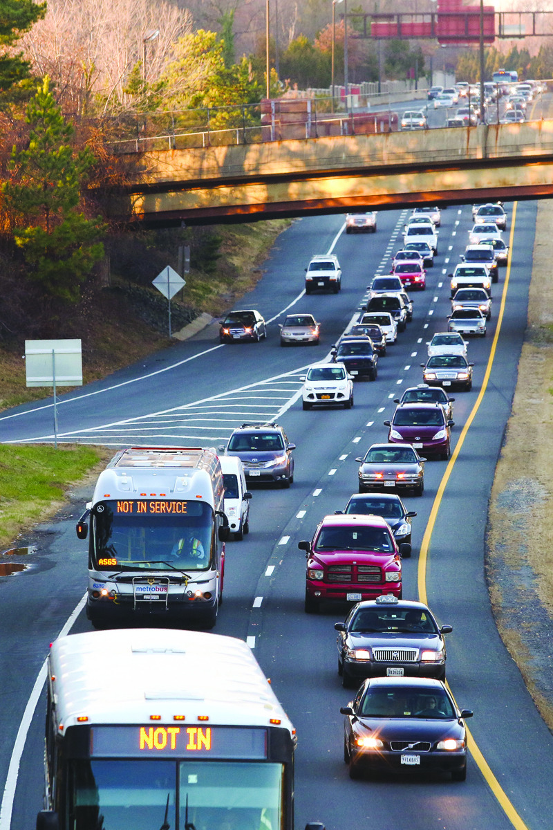 Economic doldrums mean less traffic for D.C.-area drivers