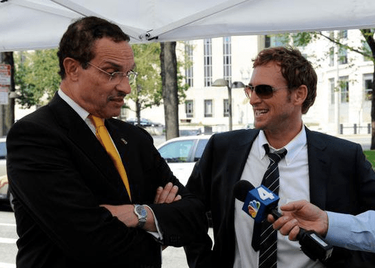 Mayor Gray takes in filming of ‘The Firm’