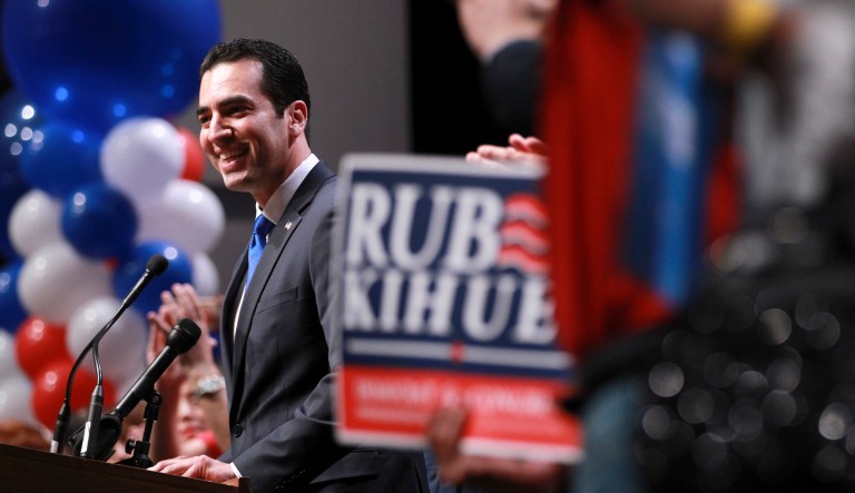 Two women have alleged that Rep. Ruben Kihuen, D-Nev., sexually harassed them. (AP Photo/Chase Stevens)
