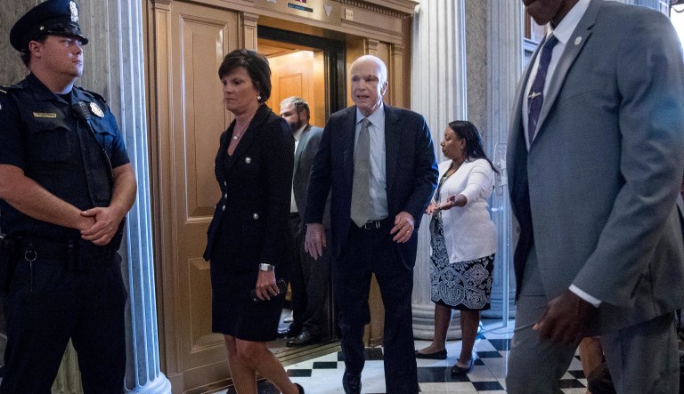 Vice President Mike Pence will more than likely have to travel back to Capitol Hill and cast another deciding vote. (AP Photo/Andrew Harnik)