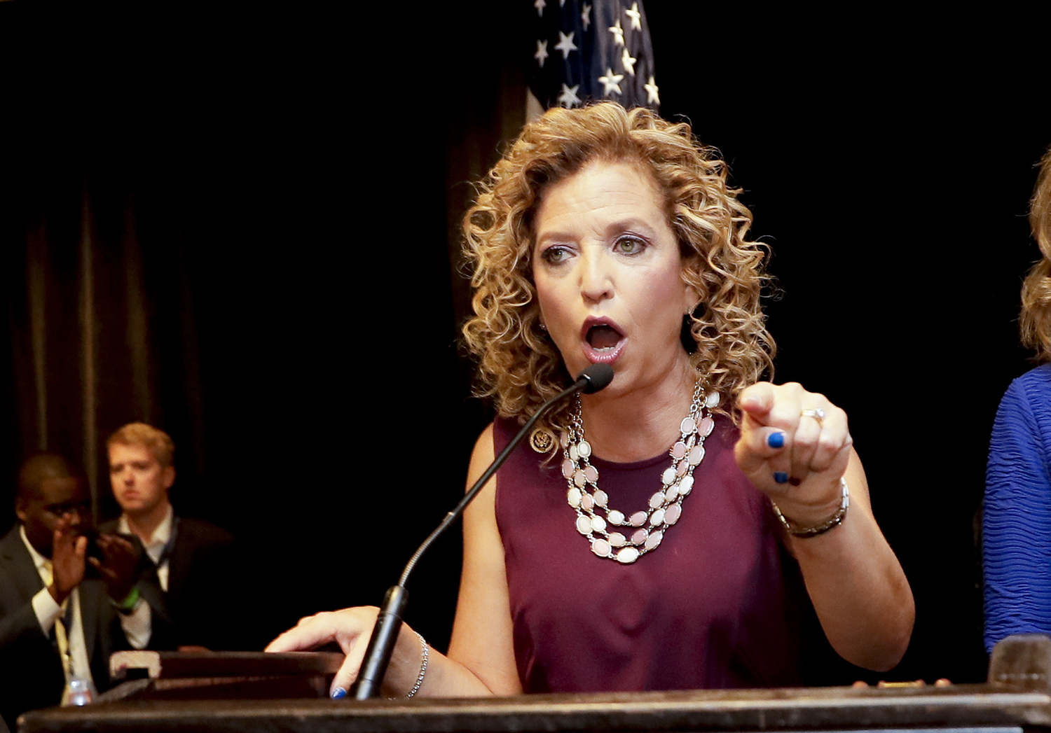 Debbie downer: Wasserman Schultz tanks in Philly