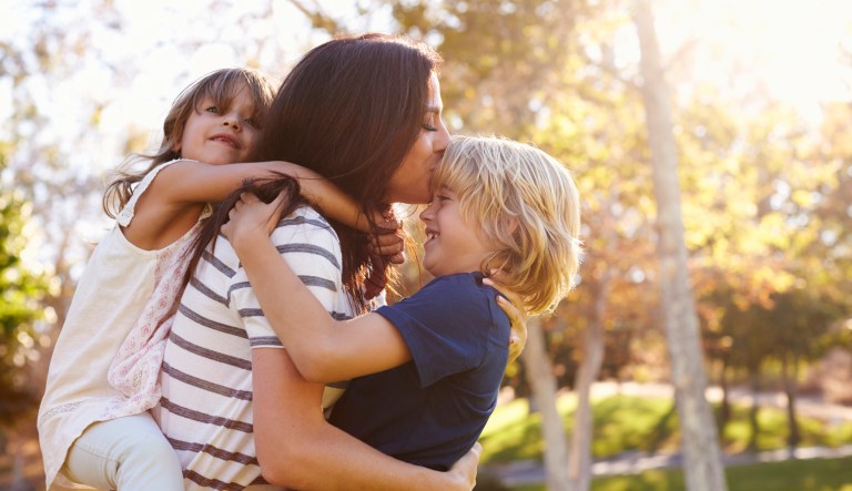 It's shown that 90 percent of mothers say the desire to raise a family is the top reason they work from home. (iStock photo)