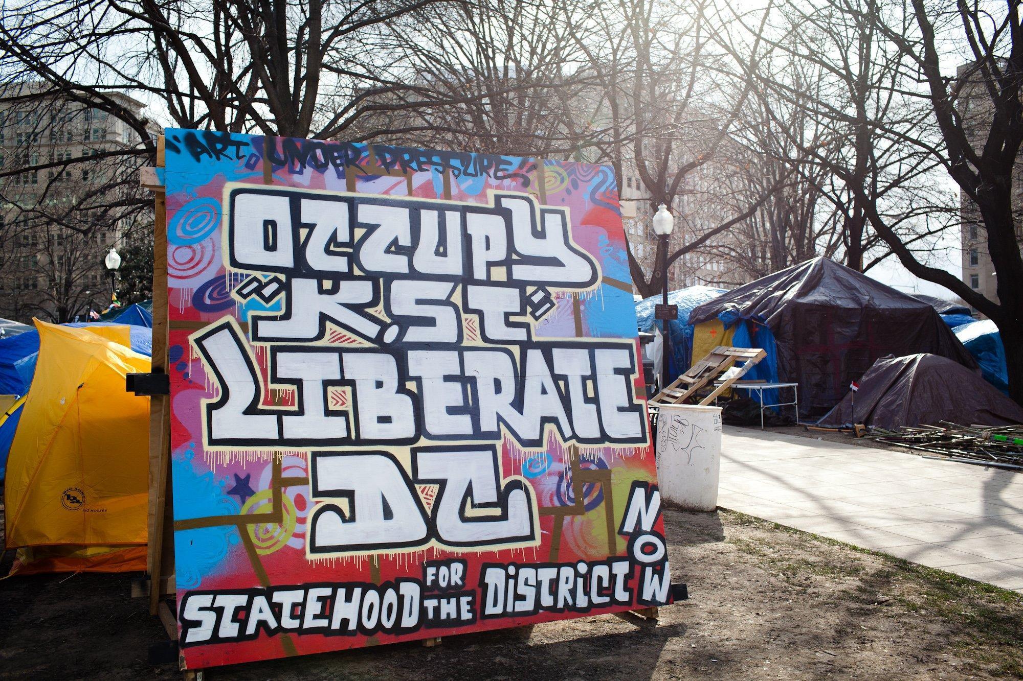 Occupy DC prepares for massive January rally