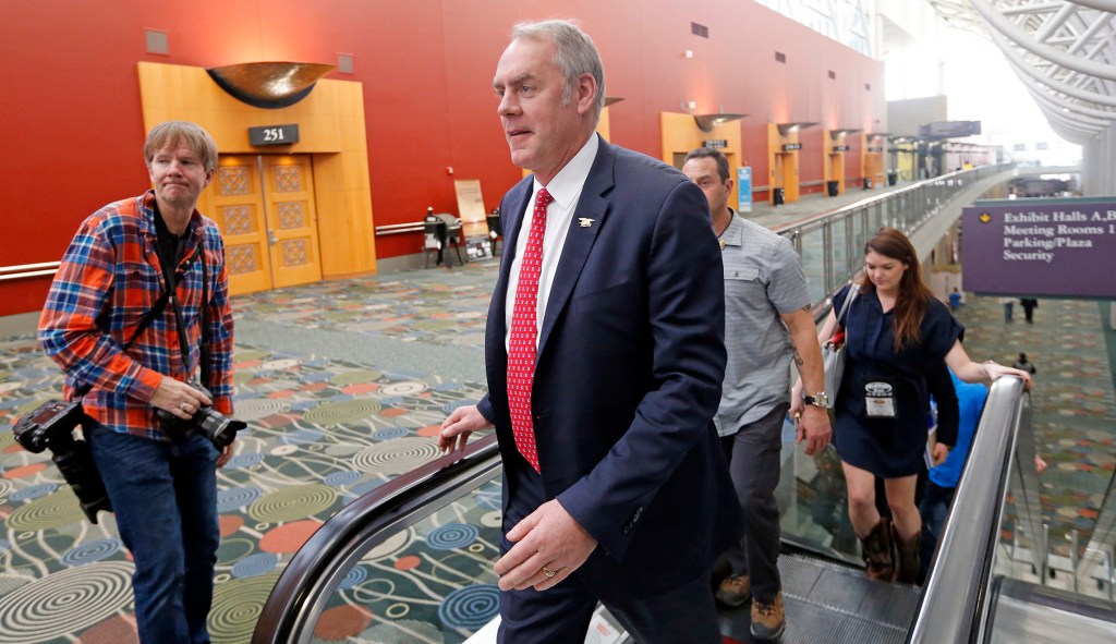 Ryan Zinke reportedly spending $139,000 on office door