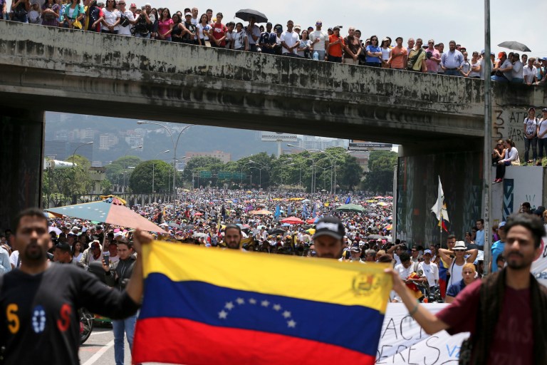 The Trump administration already has done more in 90 days to confront this lawless regime than President Barack Obama did in eight years. (AP Photo/Fernando Llano)