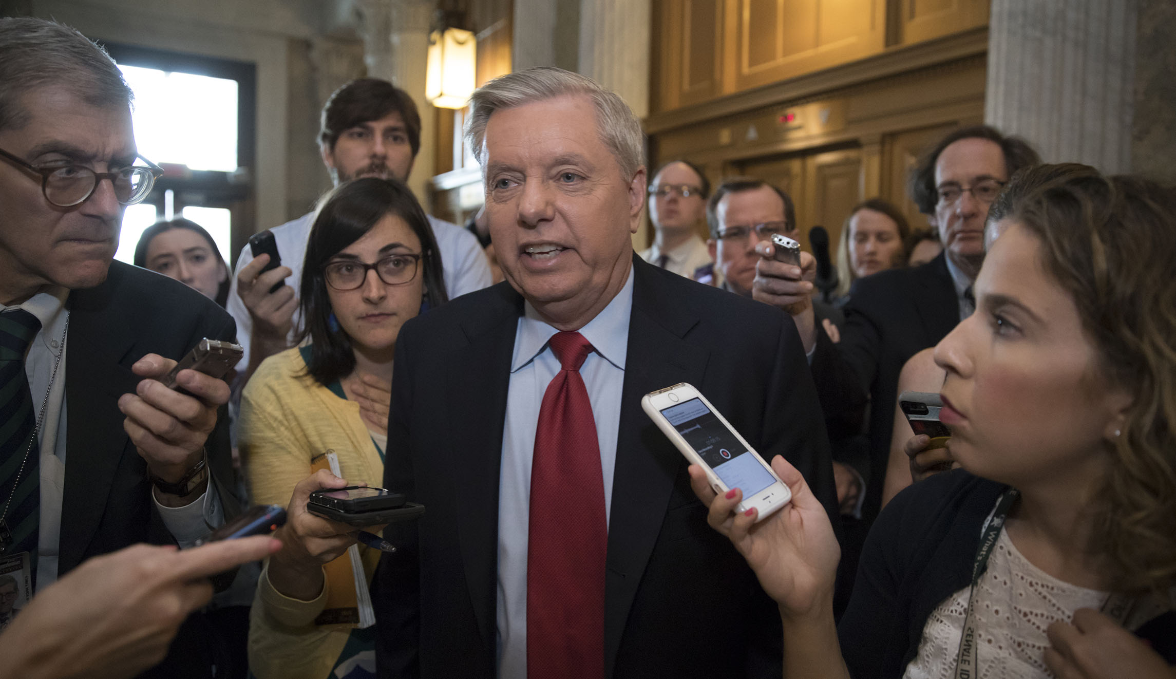 Senators try to woo holdouts on Obamacare overhaul