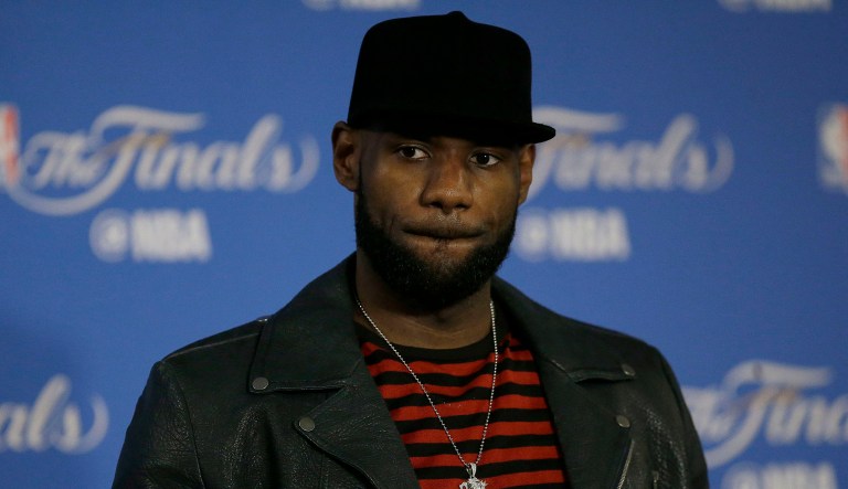 Lebron James defended fellow NBA player Stephen Curry against President Trump on Saturday morning calling Trump a 