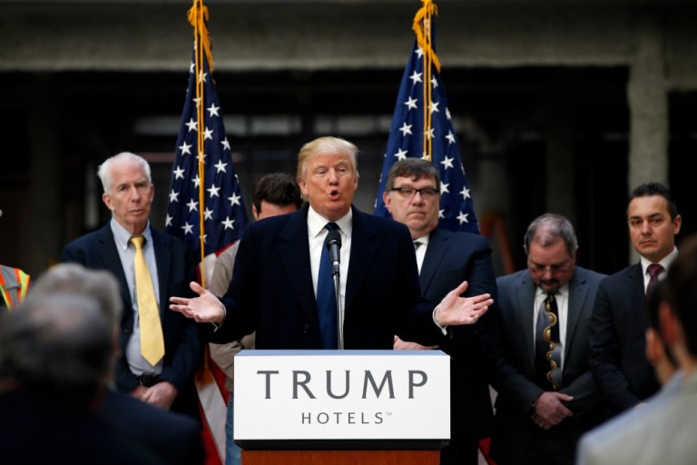 After the attacks in Brussels, which are believed to have left more than 30 dead, Donald Trump said the U.S. would need to close its borders to prevent a similar attack. (AP Photo)