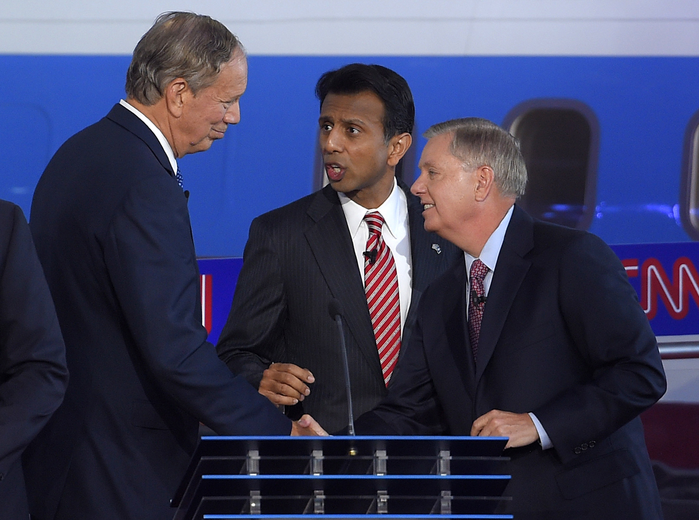 George Pataki, Lindsey Graham performed least poorly in CNN undercard debate
