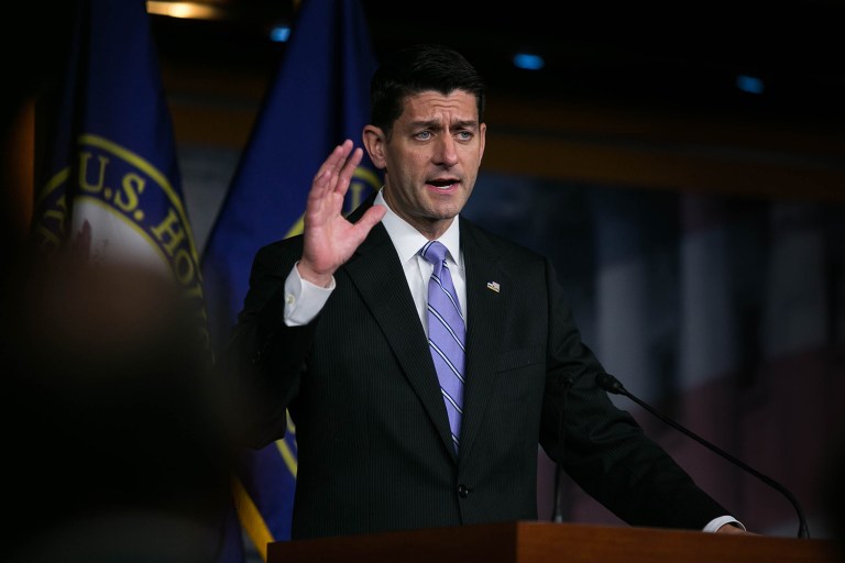 House Speaker Paul Ryan, R-Wis., says he won't put members of the Republican Party in a position they don't want to be in when it comes to supporting Donald Trump. (Graeme Jennings/Examiner)