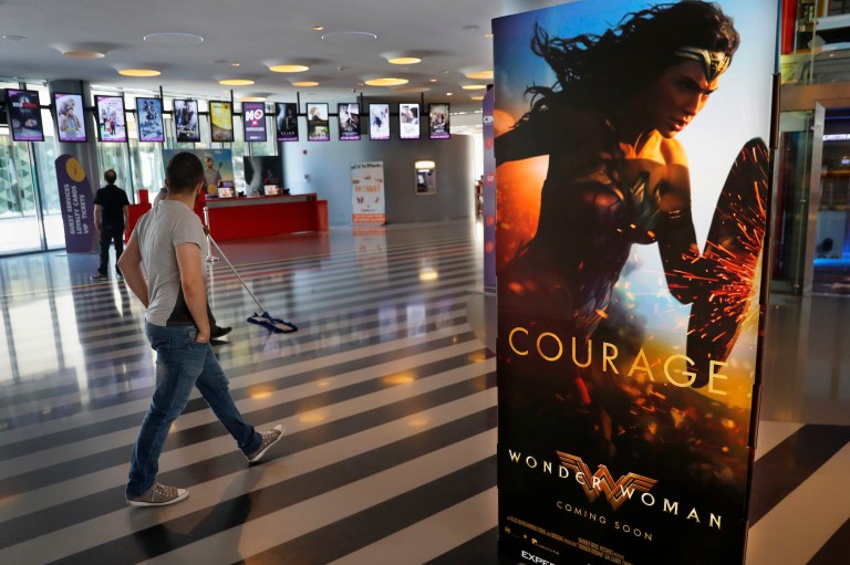 A six-member committee from the Lebanese Ministry of Economy made the decision to ban the film just hours before it was set to premiere. (AP Photo/Hussein Malla)