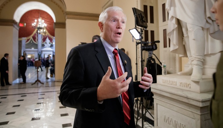 Brooks is one of three Republicans vying for Attorney General Jeff Sessions' old U.S. Senate seat against incumbent Sen. Luther Strange and ex-state Supreme Court Justice Roy Moore. (AP Photo/J. Scott Applewhite)