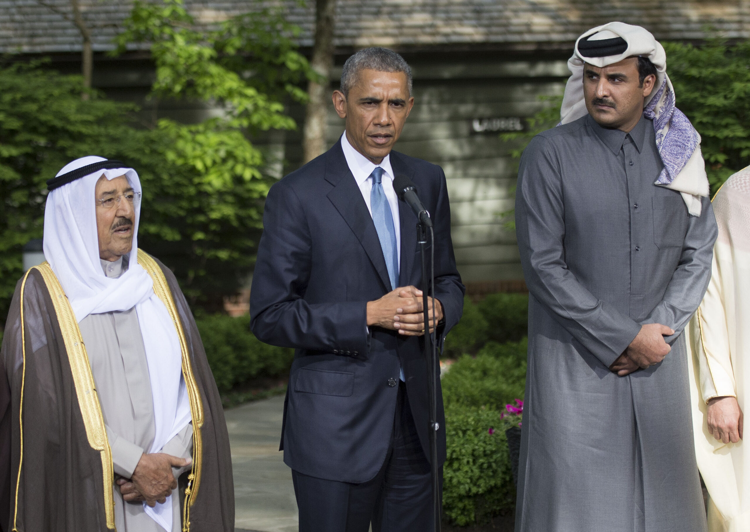 Under heavy criticism, Obama defends Camp David summit