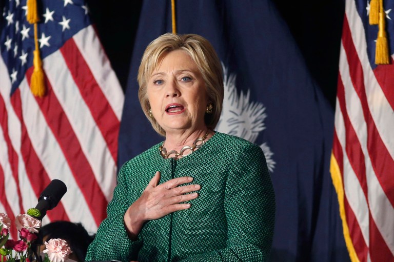 Clinton could face a new set of legal challenges now that a judge, appointed to federal court by her husband, has raised the possibility of issuing a subpoena for her and one of her top campaign staffers, Huma Abedin. (AP Photo/Gerald Herbert)