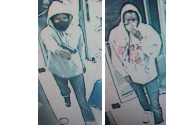Police look for pair in armed robberies