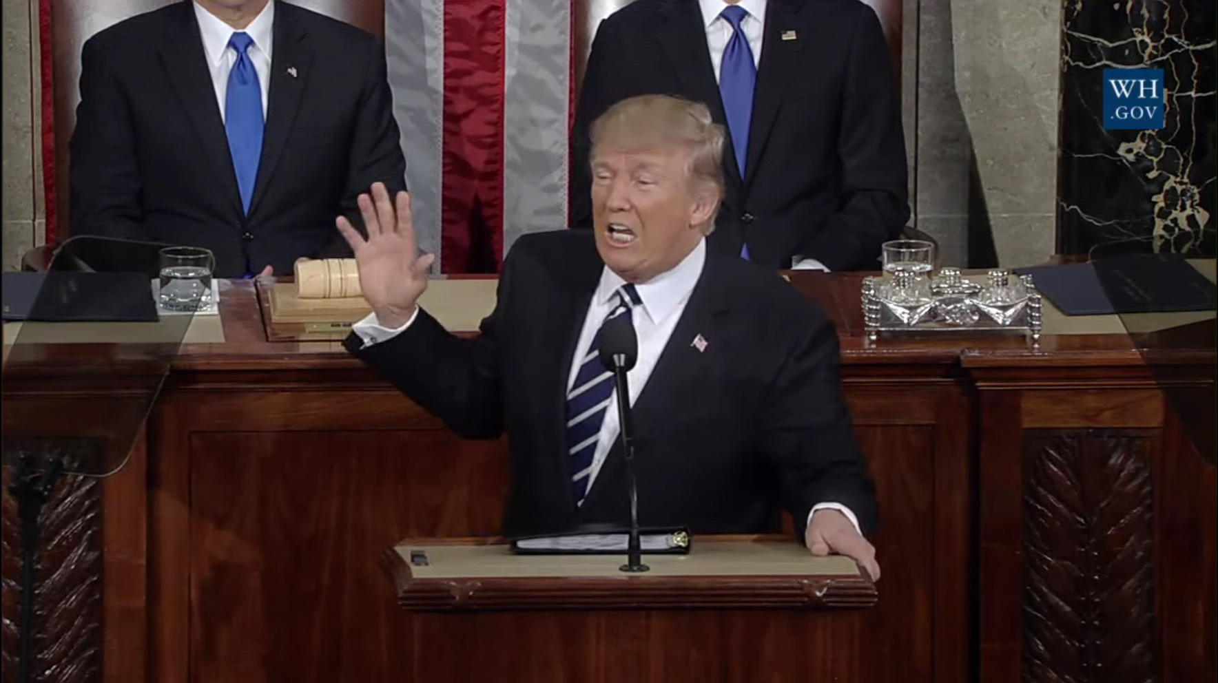 Trump used ‘I’ significantly less than Obama’s first joint session speech