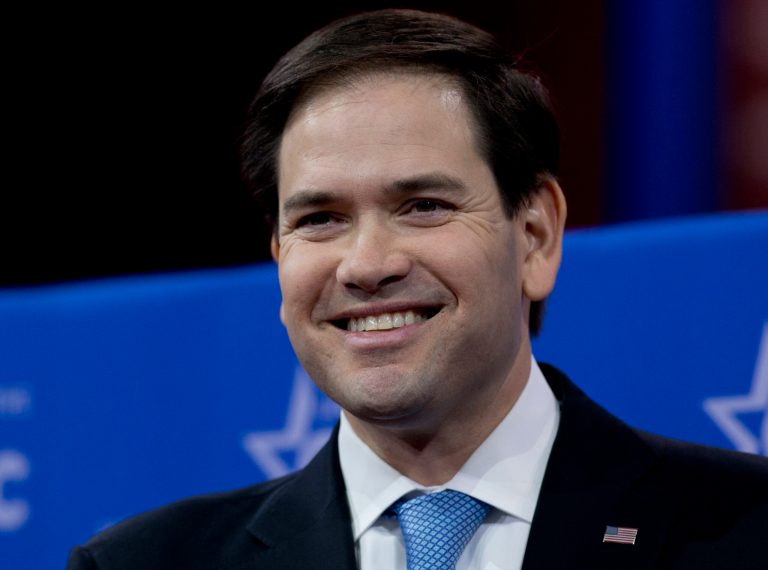 Following his announcement, Sen. Marco Rubio is now tied with Jeb Bush in Florida. (AP Photo)