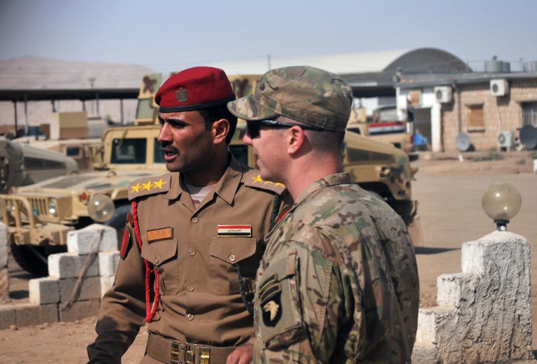 There is still no timetable for when the Mosul offensive will begin, but Pentagon officials say all the pieces will be in place and preparation complete within weeks. (U.S. Army photo by 1st Lt. Daniel Johnson via AP)