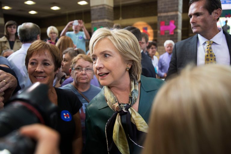 Clinton also would impose federally dictated prices on new medicines by forcing drug makers to calculate, using some sort of pseudo-scientific formula, each new drug's R&D cost. (Bloomberg/Daniel Acker)