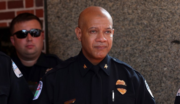 Police Chief Al Thomas' retirement will go into effect immediately. (Andrew Shurtleff/The Daily Progress via AP, Pool)