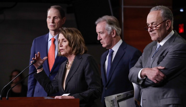 Politicians perceived as Democratic 