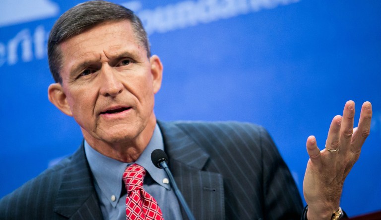 Flynn admitted he lied to the FBI about his contacts with Russian officials before President Trump was sworn into office. (Graeme Jennings/Examiner)