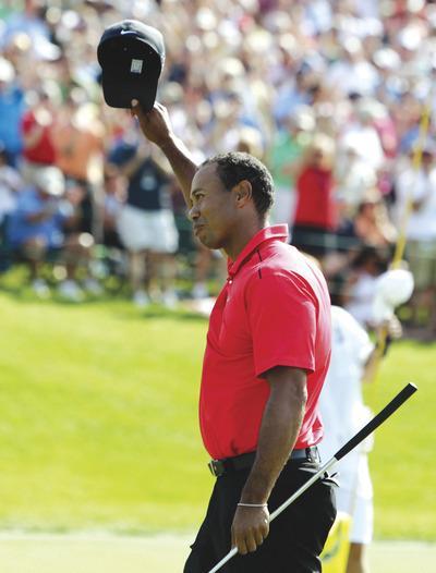 Flop puts Tiger on top at Memorial