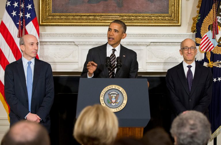 President Obama, shown here on Oct. 28, received harsh reviews from the public in the latest Quinnipiac University survey. (AP Photo/Charles Dharapak)