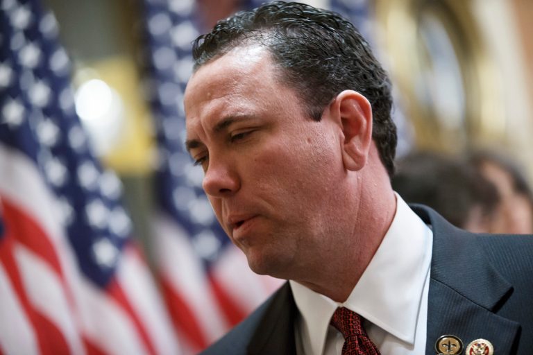 This photo taken Nov. 21, 2013 shows then-newly-elected Rep. Vance McAllister, R-La. waiting to be sworn in on Capitol Hill in Washington. (AP Photo/J. Scott Applewhite)