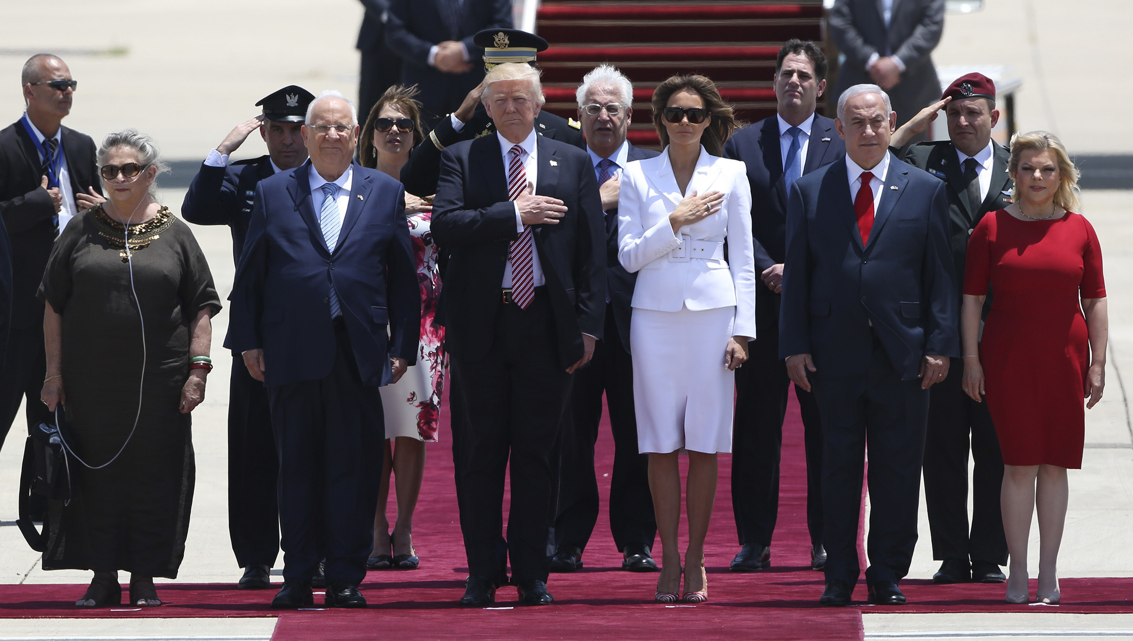 Trump lands in Israel for second leg of foreign trip