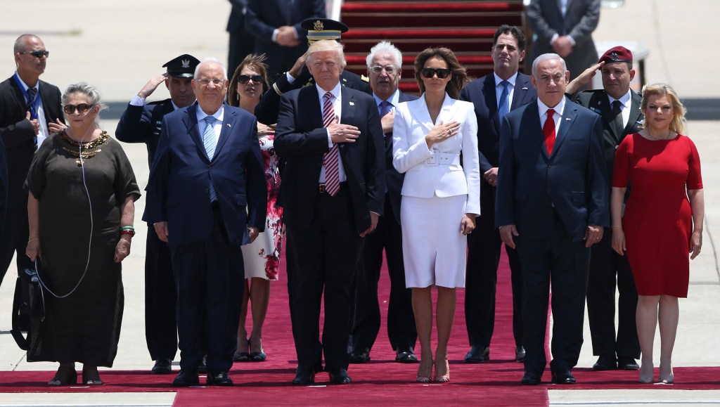 Trump lands in Israel for second leg of foreign trip