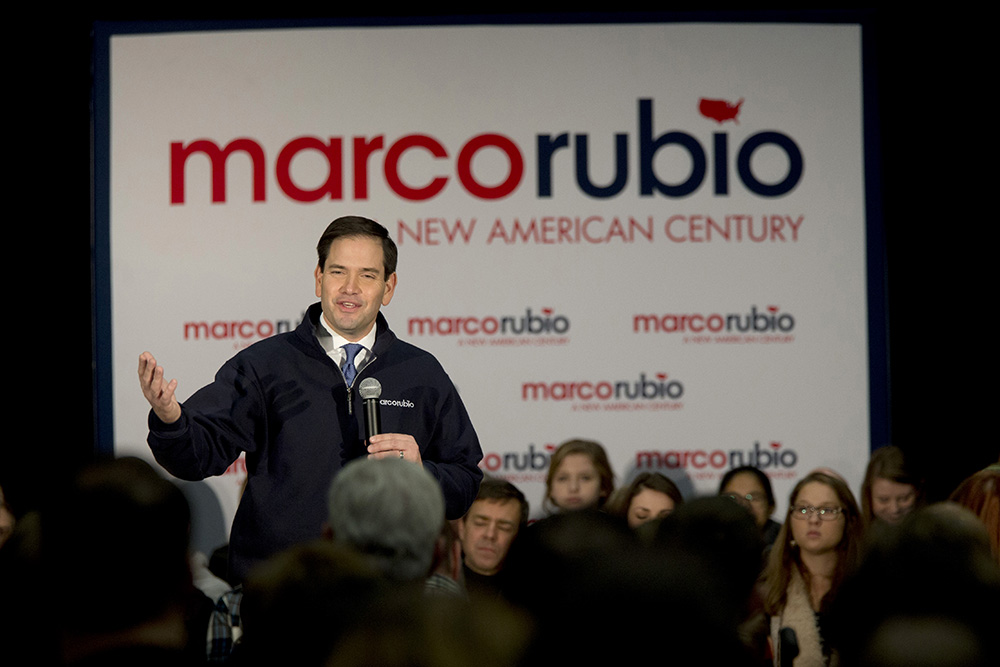 Rubio talks up electability