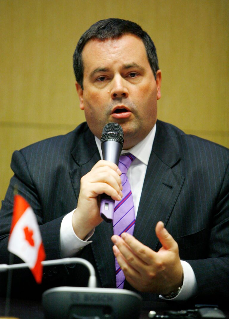 Jason Kenney, Canada's minister of citizenship, immigration and multiculturalism, is credited with crafting the Conservative party's charm offensive to woo immigrant voters. (AP Photo/Jacques Brinon)