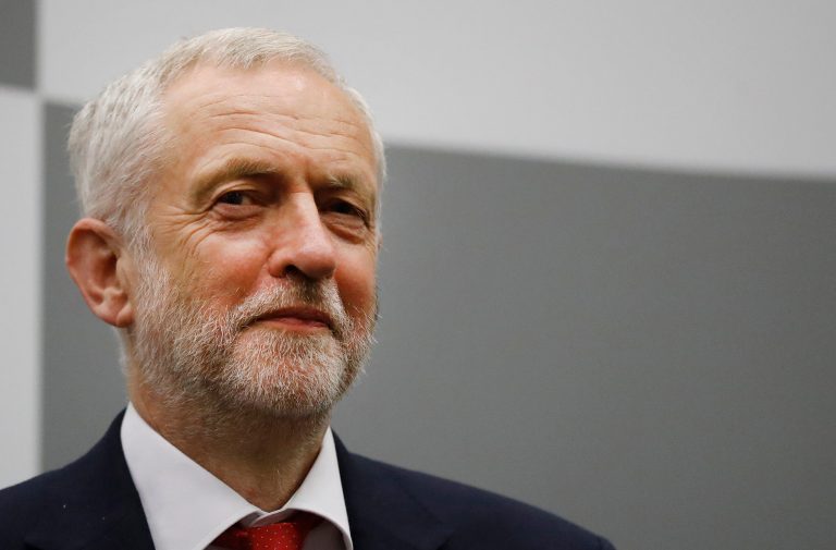 That Corbyn is so happy to openly meet with Papadopoulos tells us something. (AP Photo/Frank Augstein)