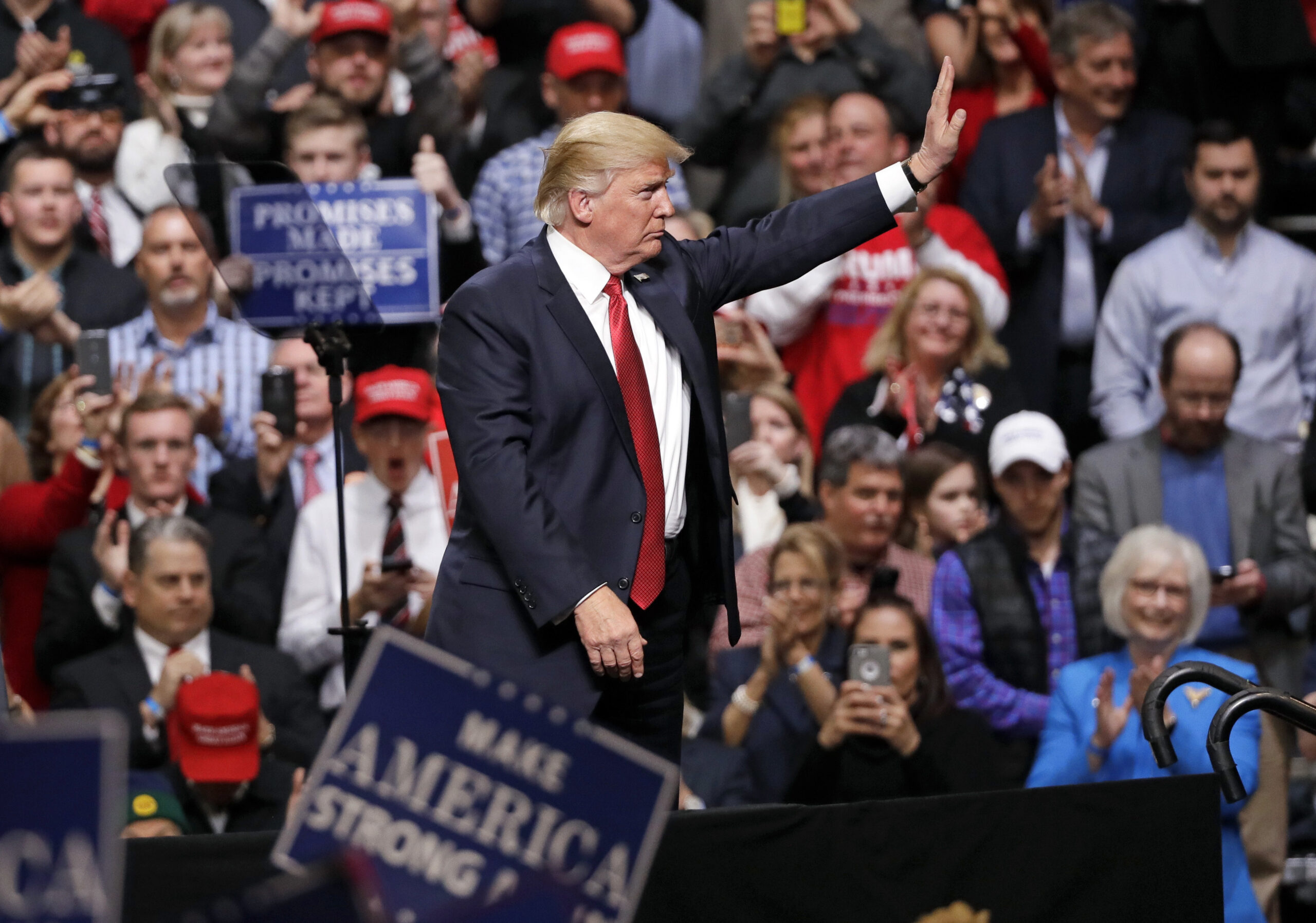 Trump: I will hold rallies every two weeks