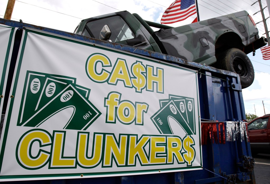 The car bubble — and Cash for Clunkers II?