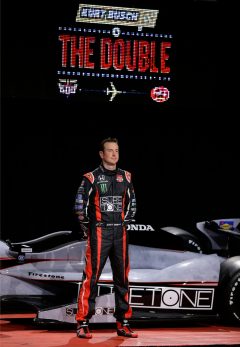 Busch driving No. 26 Suretone Honda in Indy 500