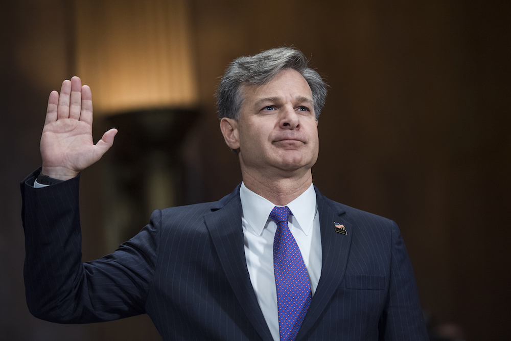 Wray: ‘I would try to talk him out of it, and if that failed, I would resign’