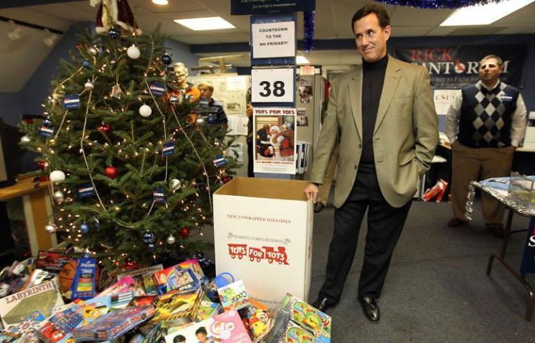 Santorum’s magic spell