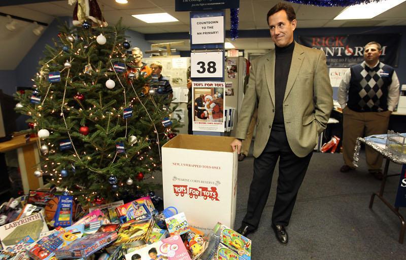 Santorum’s magic spell