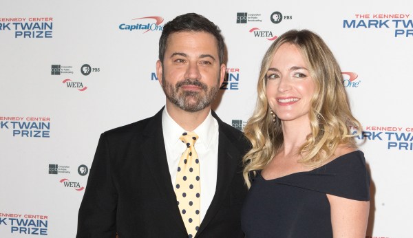 Jimmy Kimmel’s wife says angry letters were sent to their home after healthcare monologues