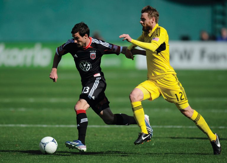 Nick Wass/AP
United midfielder Chris Pontius, who missed the last game with a left groin injury, hopes to be back by Saturday to face FC Dallas.