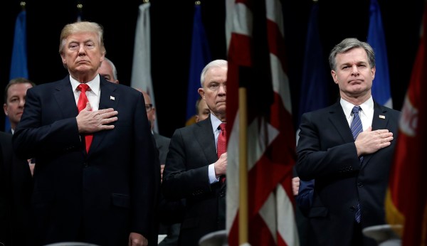 Proper presidential control, and distance, from the FBI