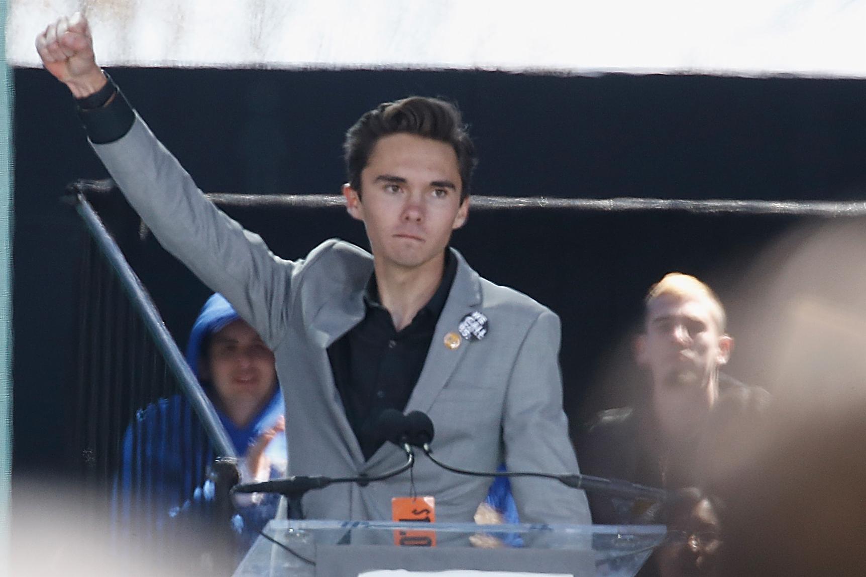 Fact Check: Did David Hogg Give a Nazi Salute?