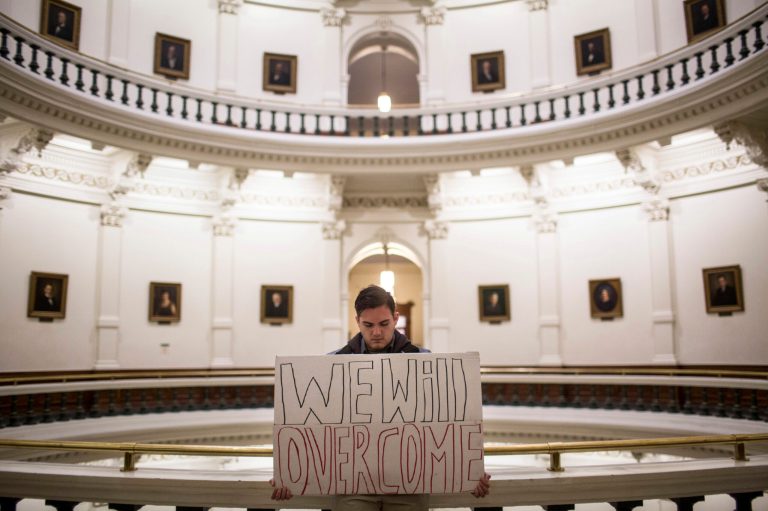 A new twist this time around were calls to end the Electoral College. (AP Photo/Tamir Kalifa)