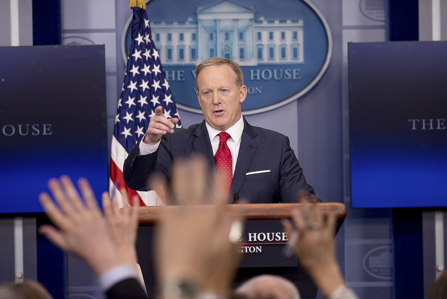 Sean Spicer dismisses Clinton complaint: ‘You play a game for four quarters’
