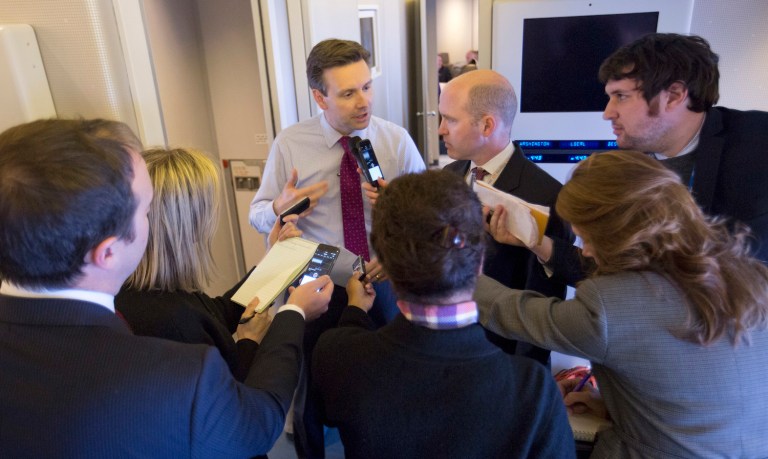 Earnest said the Obama administration believes it's best to let each media outlet decide its own policies. (AP Photo/Pablo Martinez Monsivais)