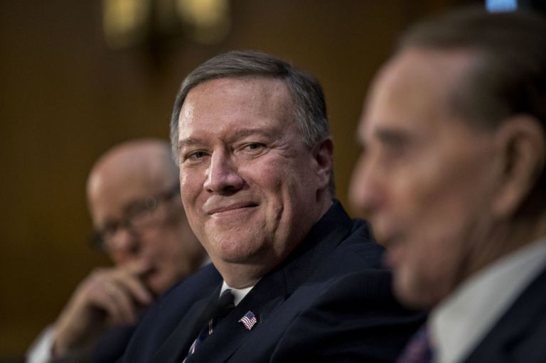 Senate Confirms Pompeo 57-42